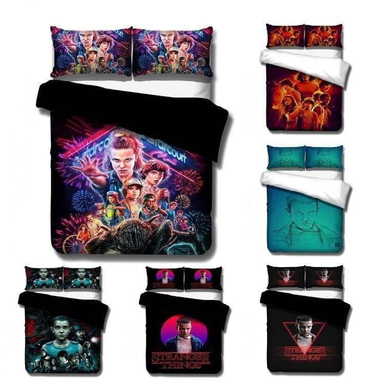 Set Letto Stranger Things Serie Set Tre Pezzi