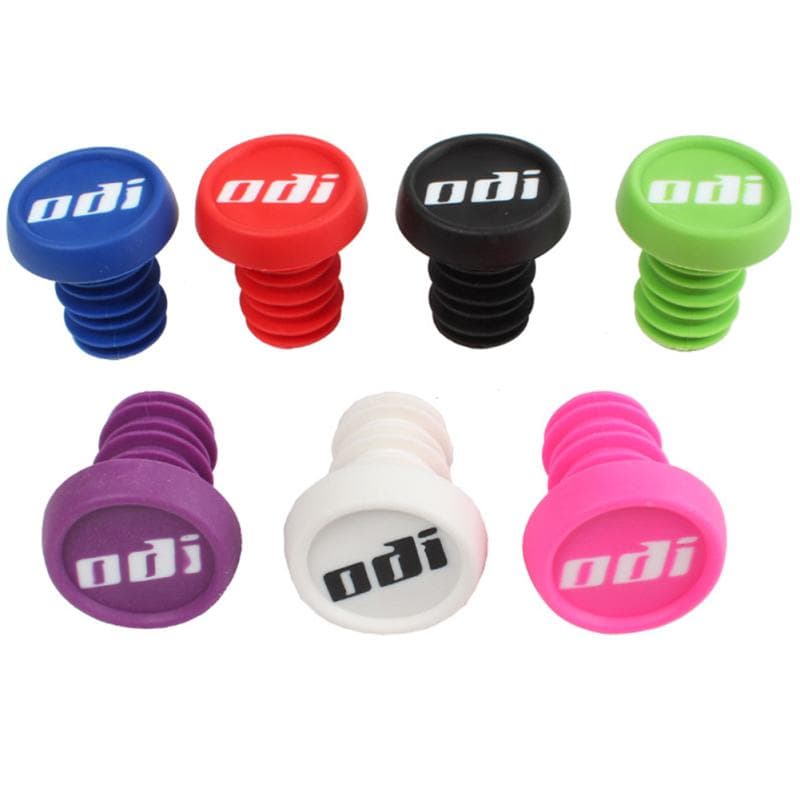 2 pezzi ODI Mountain Bicycle Grip Anti-scivolo Manubrio Ferma Tappi MTB Bici Leggero Bar End Tappi Per nero