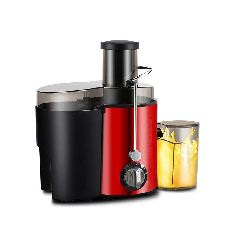 Estrattore di succo domestico multifunzionale completamente automatico per succo di frutta e verdura e separazione della polpa argento