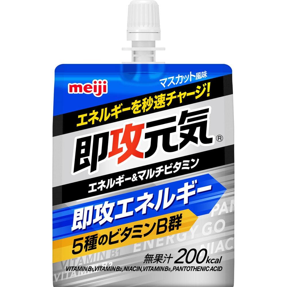MEIJI Sokogan Genki Jelly Energia e Multivitaminico Gusto Moscato 180g Perfect Plus Cheer Pack Perfect Plus