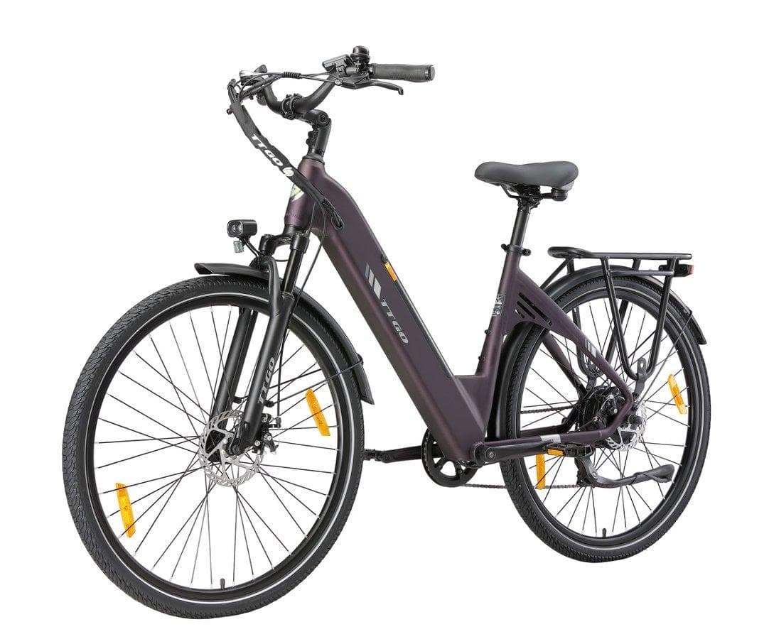 TTGO C3 SE Bicicletta Elettrica per Adulti - Motore Brushless ad Alta Efficienza da 250W Batteria da 36V 18Ah Ideale per Spostamenti Urbani e Passeggi