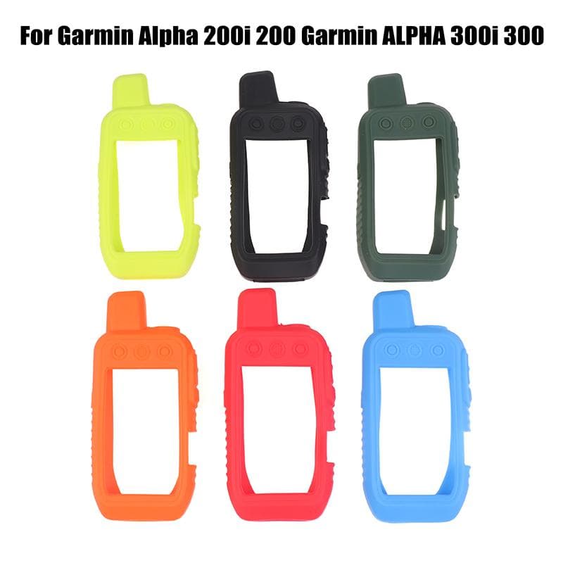 Custodia Protettiva in Silicone Per Garmin Alpha 200I 200 300 300I GPS Portatile Manicotto Accessori arancione