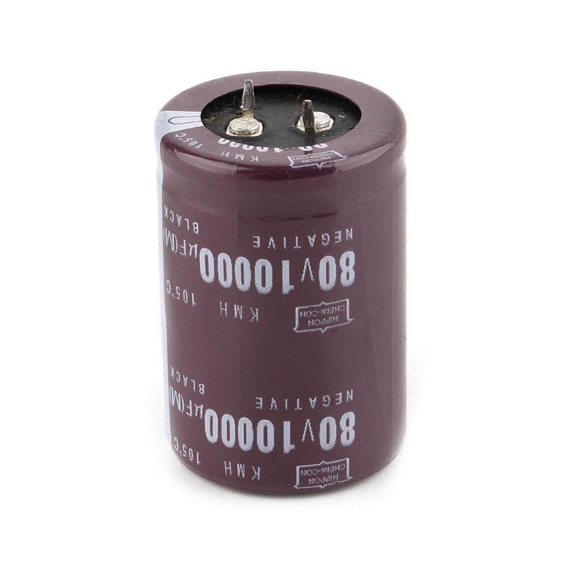 Condensatore di corrente con filtro condensatore elettrolitico 35x50mm 80V 10000uF per amplificatore audio