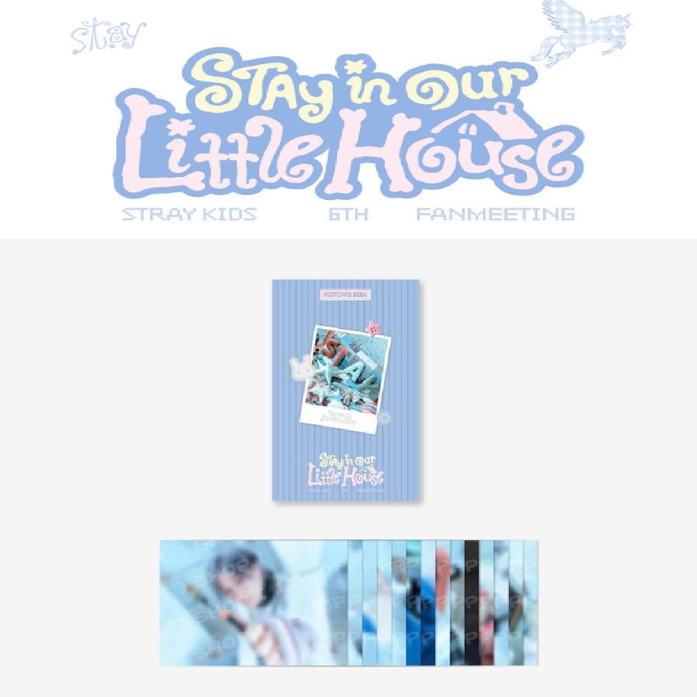 Pre-ordina Libro di Cartoline del 6° Fanmeeting degli Stray Kids Stay in Our Little House