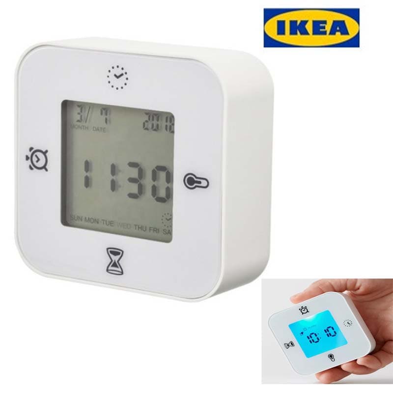 IKEA Originale KLOCKIS Sveglia|termometro|allarme|timer