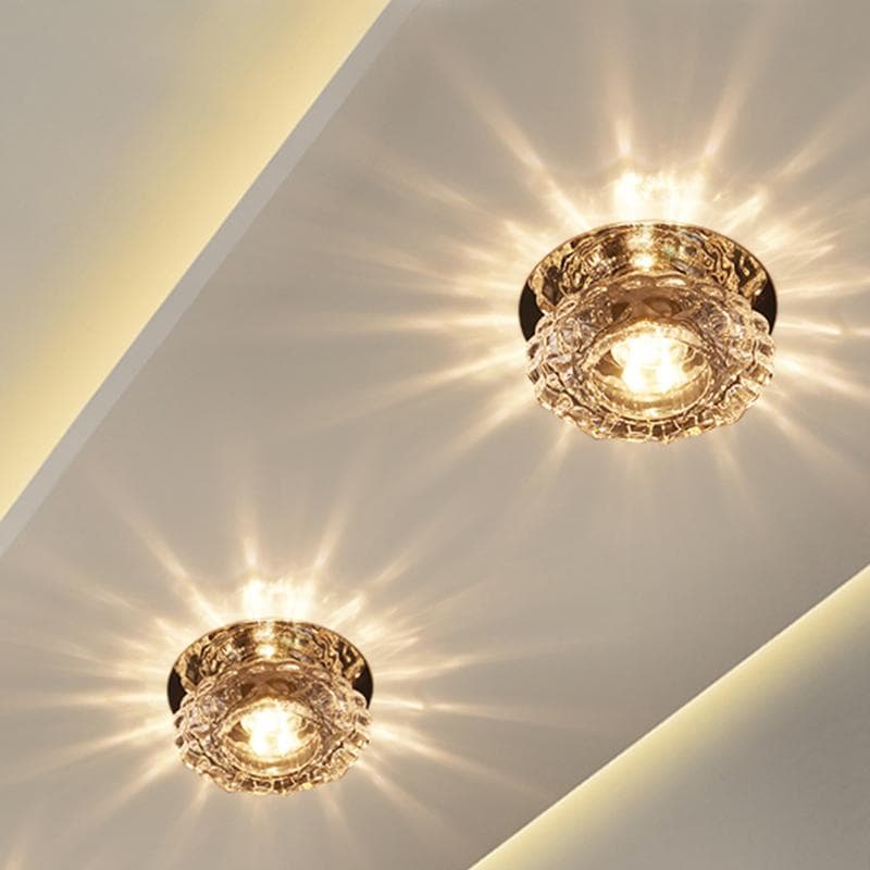 Plafoniera LED a filo corridoio Soggiorno Cristallo Corridoio Luci da corridoio Plafoniere LED