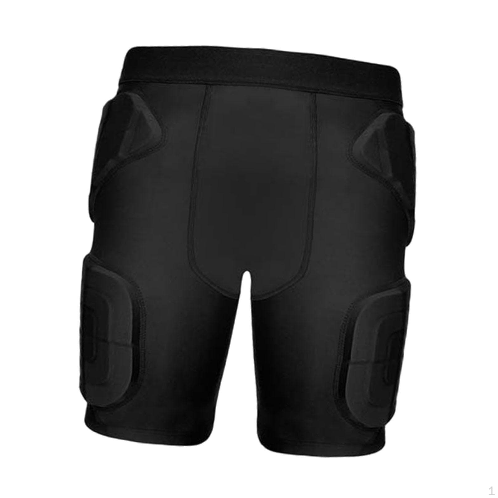 Pantaloncini a compressione imbottiti per bambini;s con Protezione per Fianchi e Cosce Adatto per Calcio