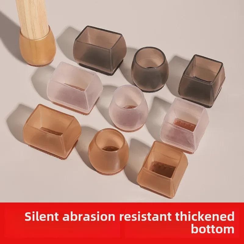 Proteggi Gambe Tavolo e Sedia in Silicone Antiscivolo Silenziosi - Coperture Resistenti all'Usura e Durevoli