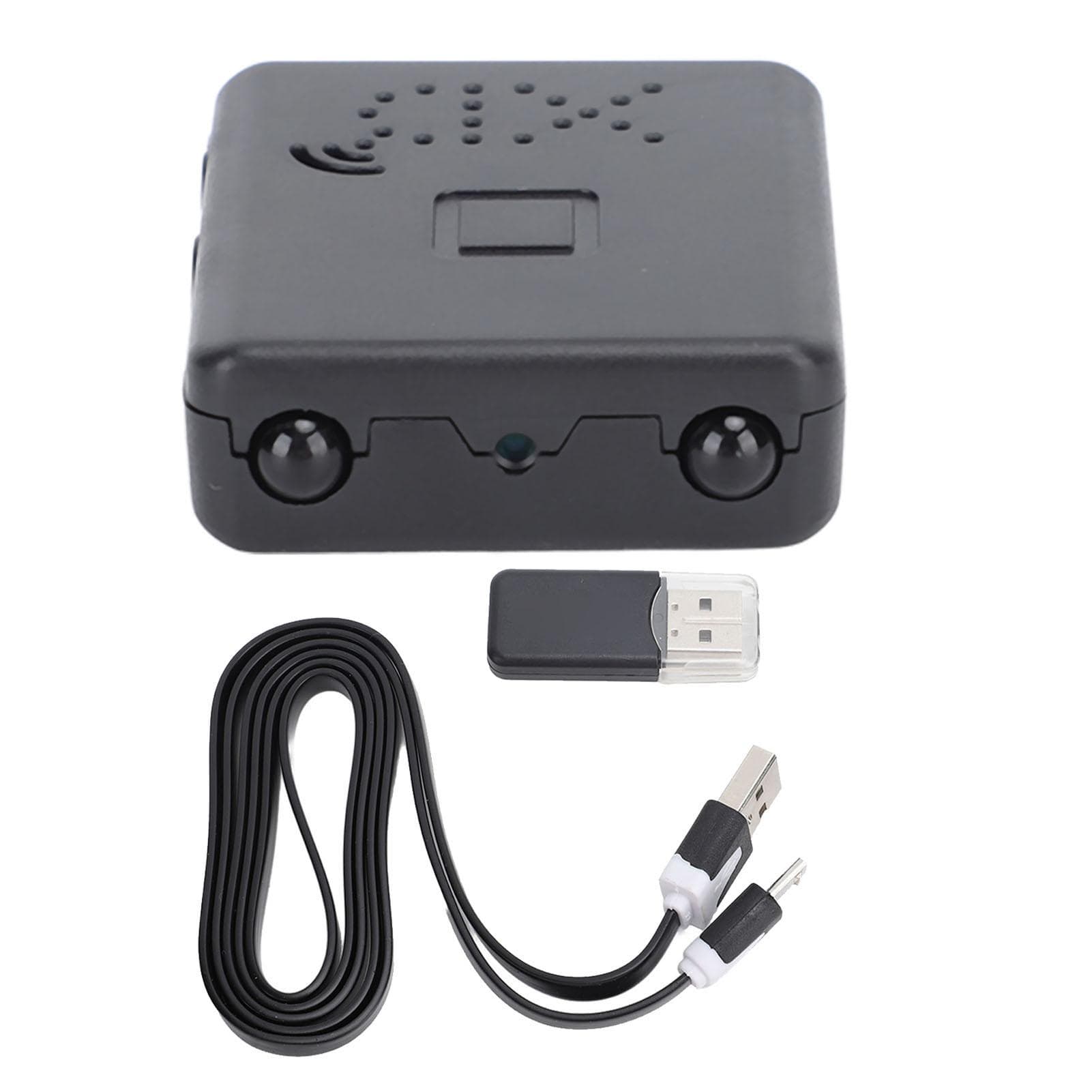 Mini telecamera WiFi Micro USB PRI Rilevamento umano Ultra sottile Visione notturna 120 gradi Grandangolo 1080P