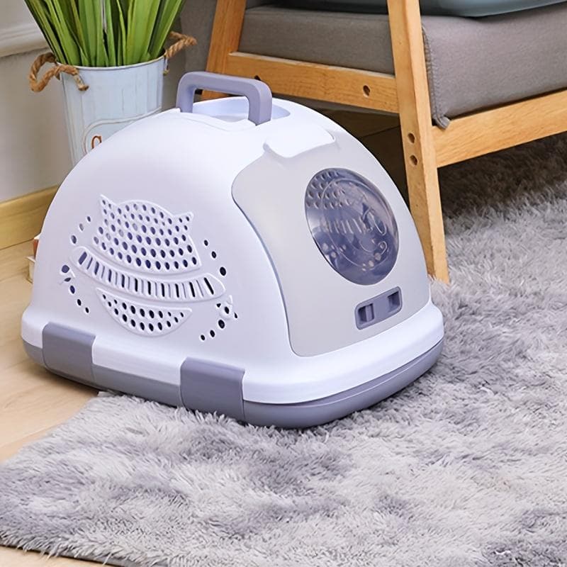 Trasportino per animali domestici, Gabbia per gatti, Scatola per spedizione portatile per gatti, Borsa per gatti grande per auto, Scatola da viaggio p