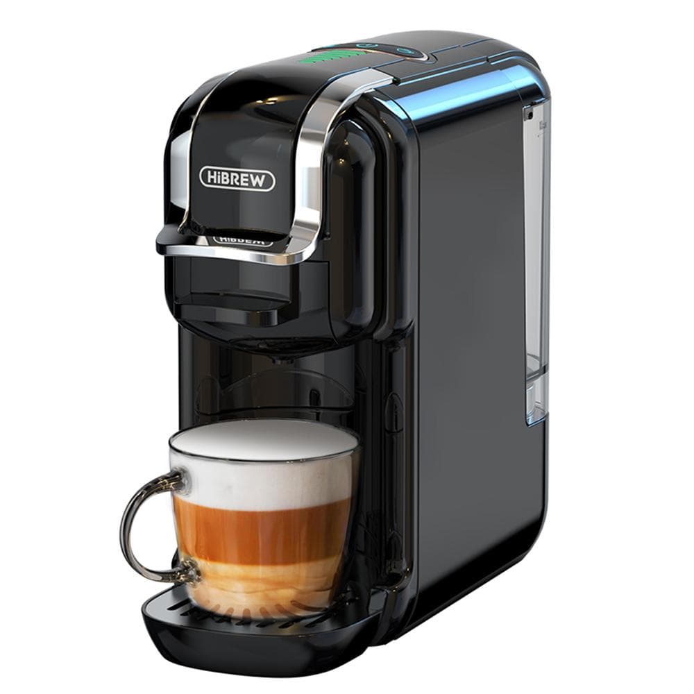 Macchina da Caffè Multicapsula HiBREW 5 in 1 20 Bar Estrazione Calda e Fredda H2B nero
