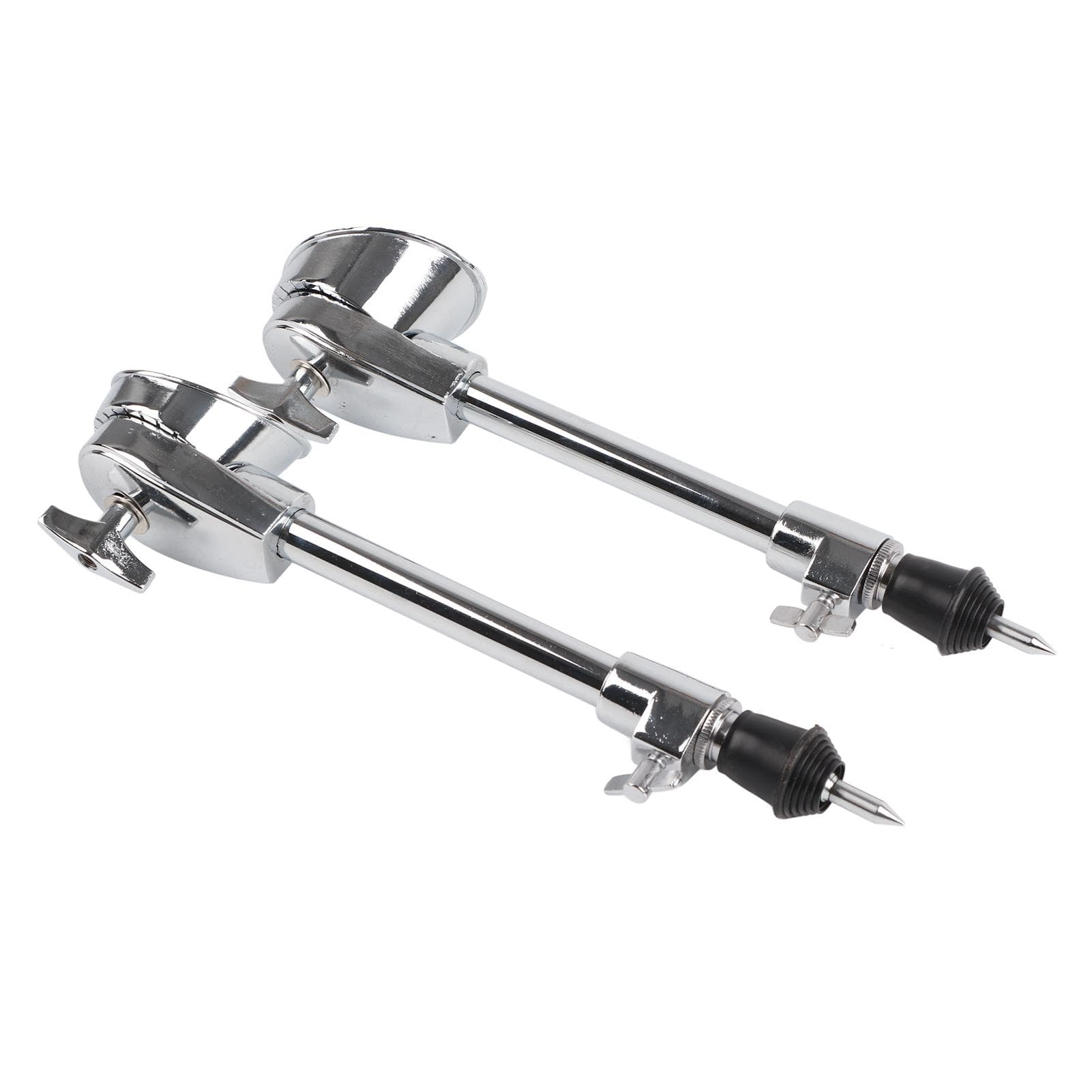 Coppia Gambe Grancassa con Staffa Fissa Anti?Rust Stabile per Strumento a Percussione