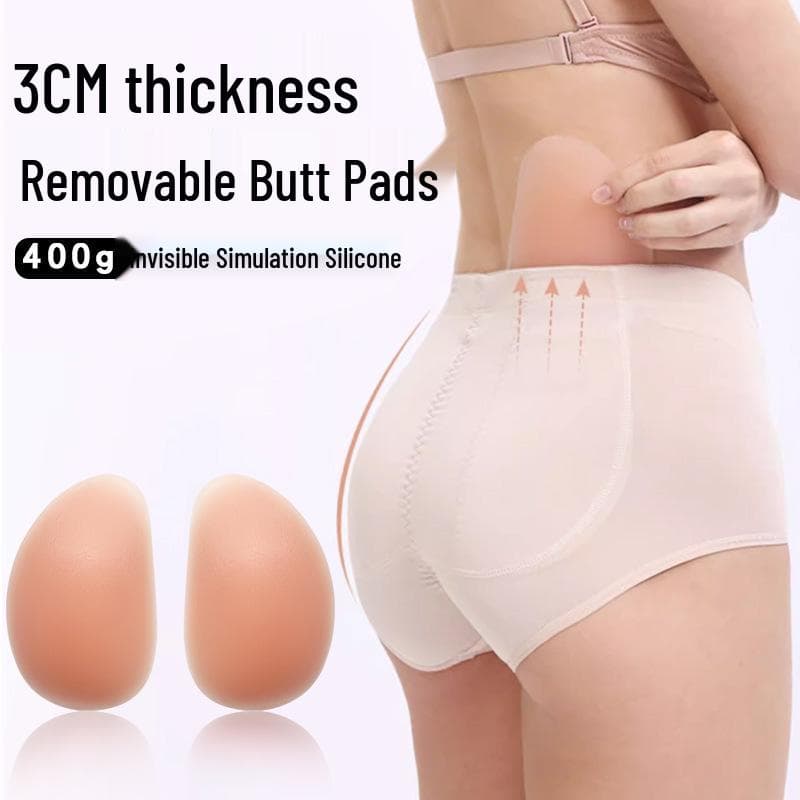 400g Imbottiture in Silicone per Miglioramento Fianchi e Glutei per Ammortizzazione Sci cm
