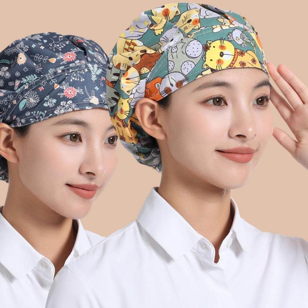 Cappelli da Lavoro Elastici Unisex per Cucina Cappello Traspirante da Chef per Ristorante Accessori da Cucina per Hotel Berretto Antipolvere Cappello