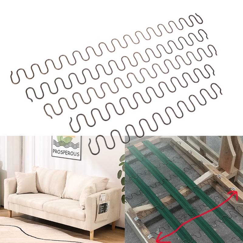 Molle di ricambio per divano/sedia a molla con clip, lunghezza 45/50/60/65/70 cm