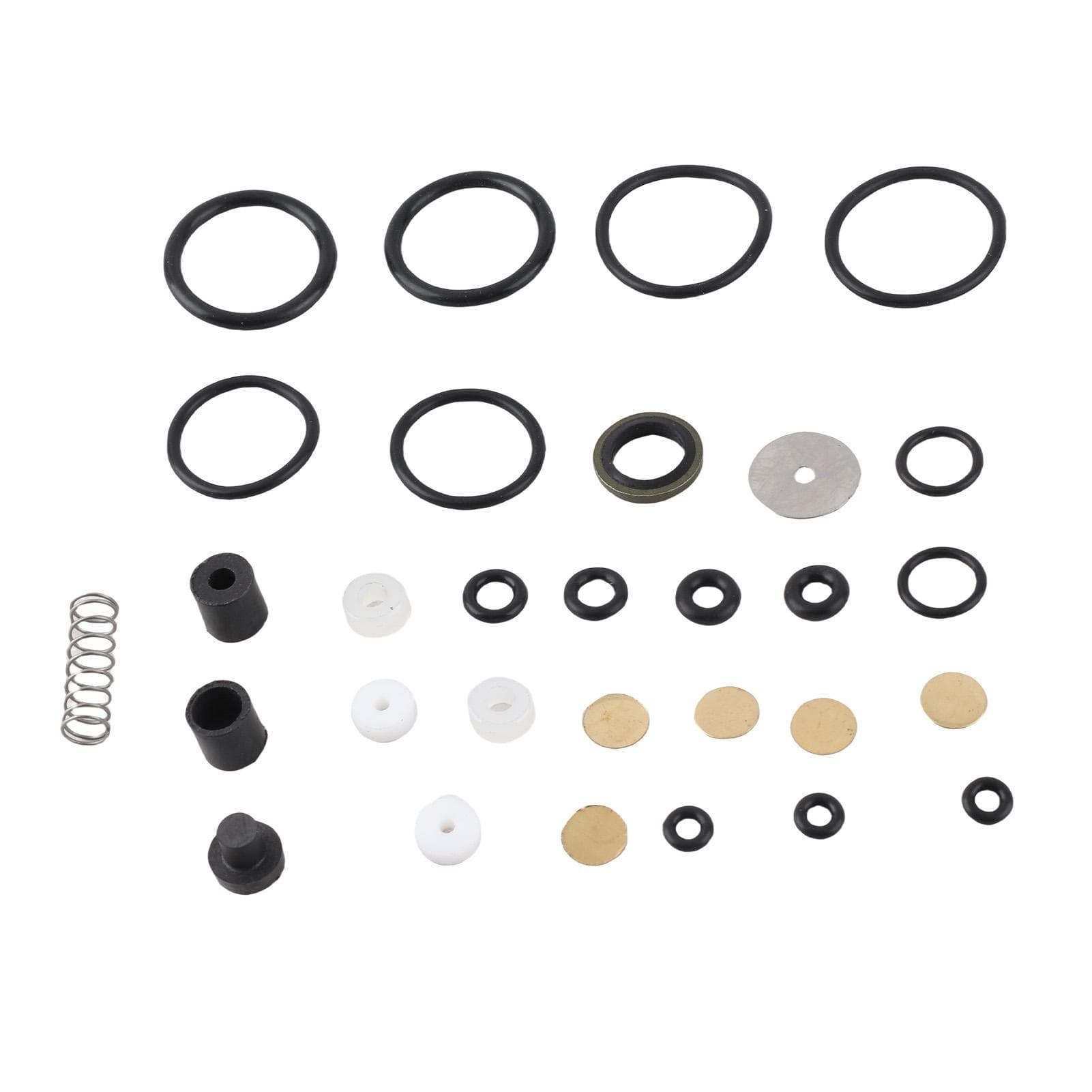 Ricambi per compressore d'aria PCP 12V 30mpa Anello di tenuta in metallo PVC Set anelli pistone per pompa ad alta pressione