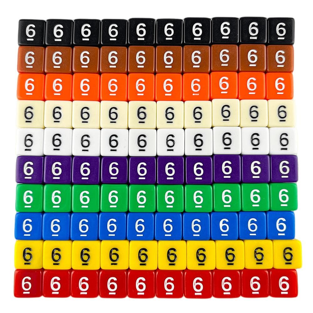 Dadi Poliedrici 10 Pezzi Dadi a 6 Facce Dadi Digitali per Gioco di Ruolo DND Accessori per Giochi da Tavolo blu