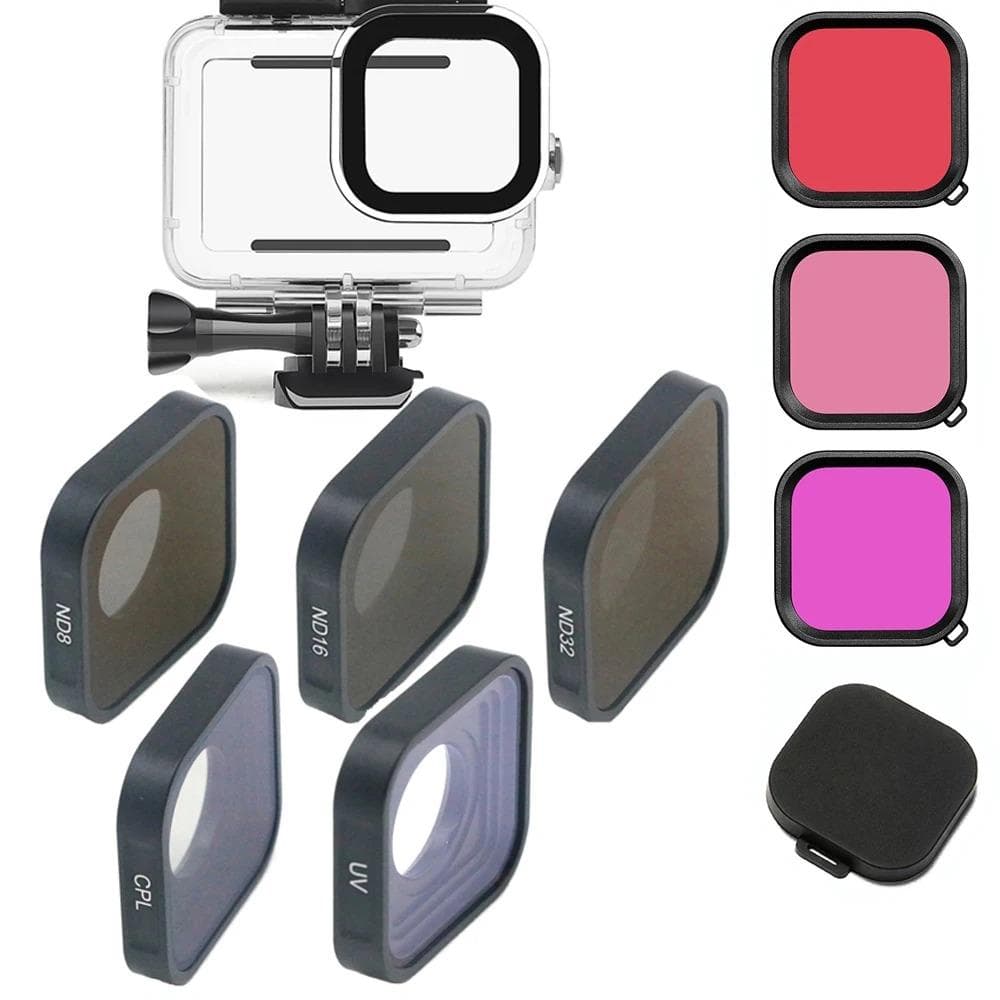 Per GoPro Hero 13 12 11 10 Filtro ND 8 ND16 ND32 CPL Filtro Lente Protettivo per GoPro 9 ND Set Filtri Action Camera Accessori