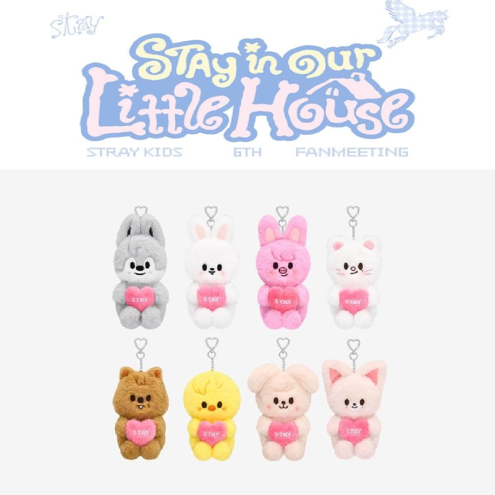 Pre-ordine 6° Fanmeeting degli Stray Kids Stay in Our Little House SKZOO Peluche Segreto Voce ver.