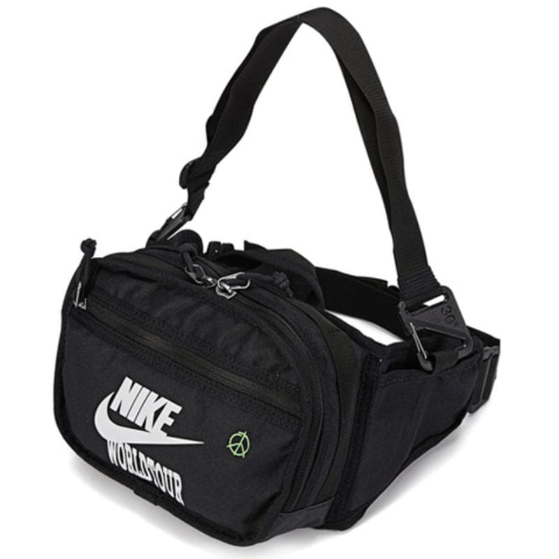 Borse in Tessuto Nike Borsa a Spalla Borsa a Tracolla Regolare da Uomo Nera Casual DH3079-010 nero