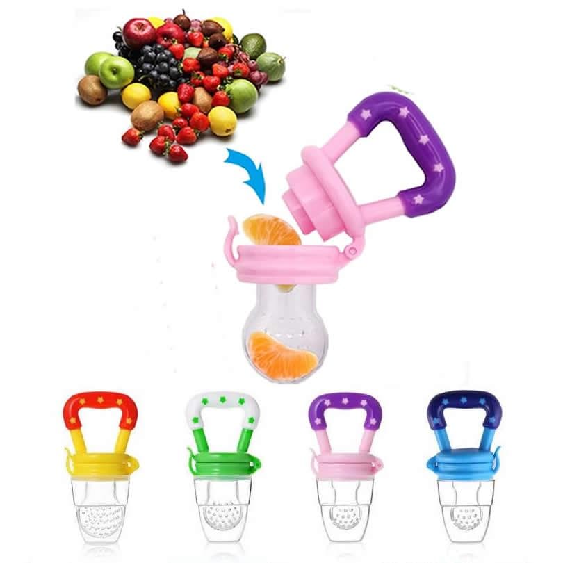 Nuovo Cibo di Frutta Fresca Bambini Tettarelle da biberon Alimentazione Alimentatore di Latte Sicuro per il Bambino Ciuccio Bottiglie Tettarelle da Bi