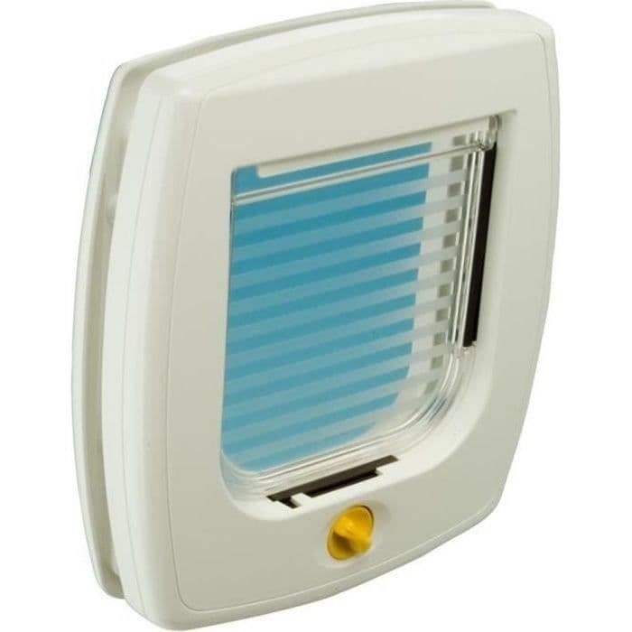 Ferplast Porta per gatti manuale a 4 vie Swing 3B Bianco 72102011