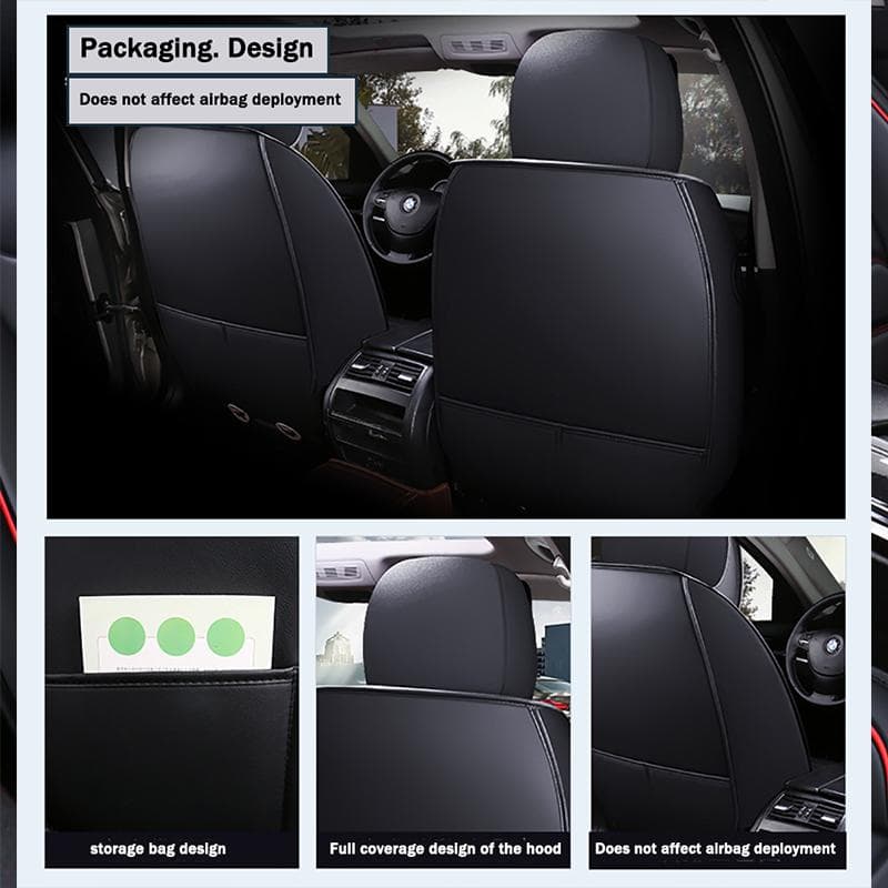 KAHOOL Coprisedile per BMW Serie 3 Touring E91 E30 E36 E46 1987-2012 Accessori Auto Interno (1 posto)