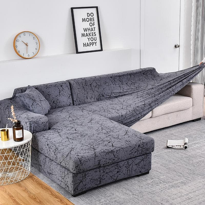 Divano chaise longue angolare a forma di L Divano cubre Copridivano elastico Copridivano elasticizzato per soggiorno
