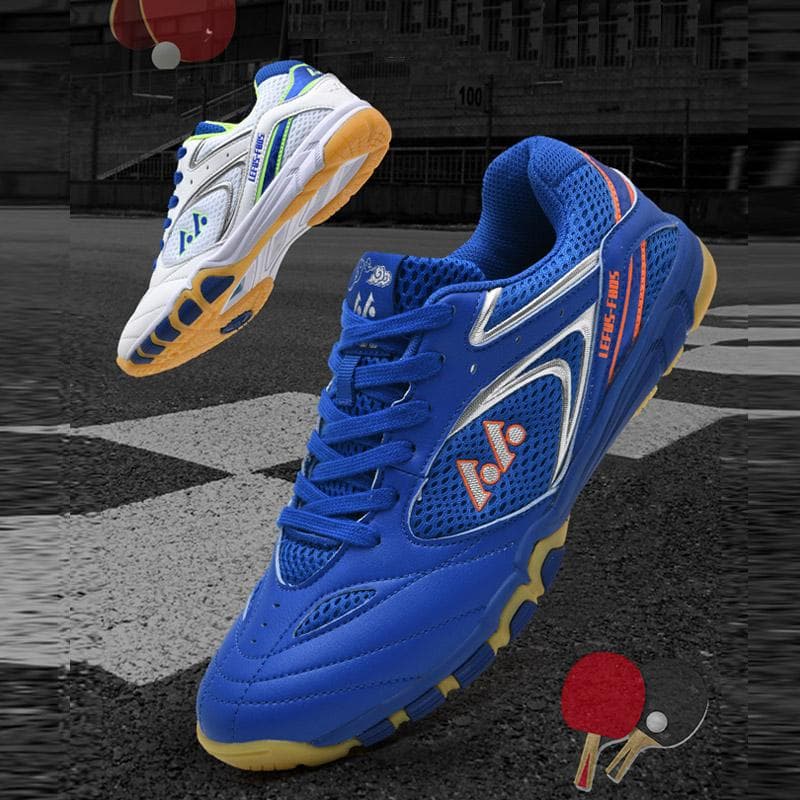 36-45 Scarpe da ping pong di alta qualità anti-scivolo resistenti all'usura Scarpe da tennis Scarpe da badminton cm verde/bianco