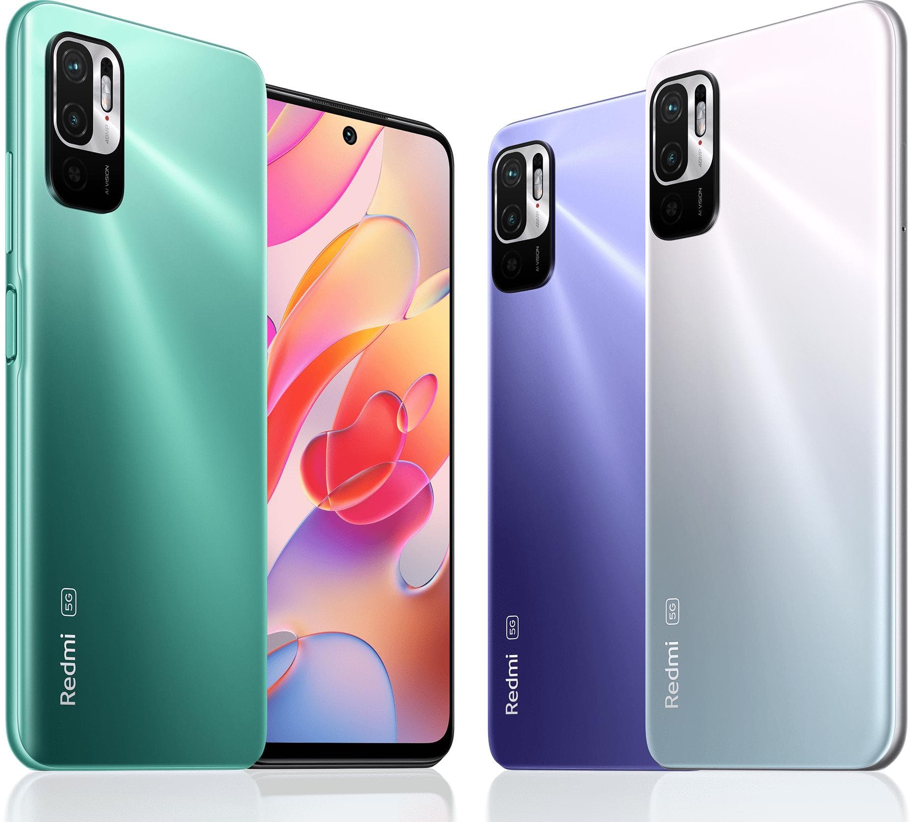 Smartphone 5G Xiaomi Redmi Note 10 128GB 256GB 7nm Dimensity 700 Display 6.5 Pollici Fotocamera 48MP 5000mAh Telefoni Cellulari ROM Globale blu