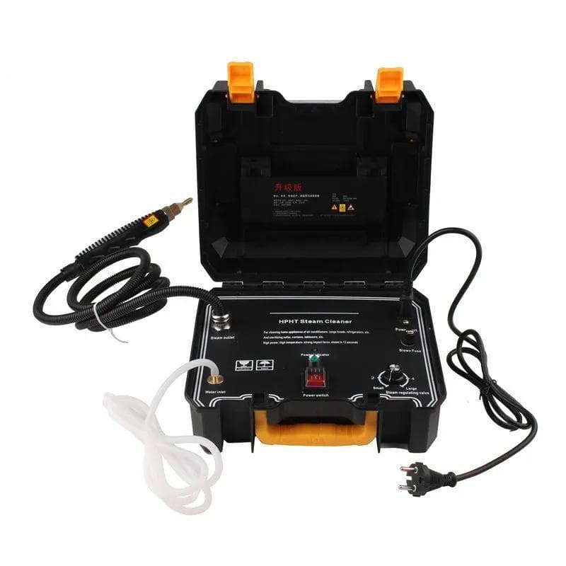 Pulitore a vapore ad alta temperatura da 2500 W Macchina per la pulizia a vapore ad alta pressione portatile Pulizia cappa da cucina regolabile 6 marc
