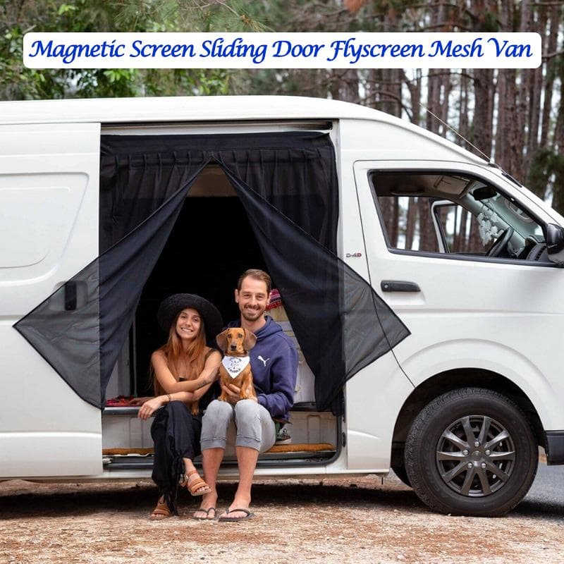 Zanzariera Magnetica Universale a Scorrimento per Porta Schermo Rete Zanzariera Furgone Zanzariera Rete per Auto Insetti Trasportatore Schermi