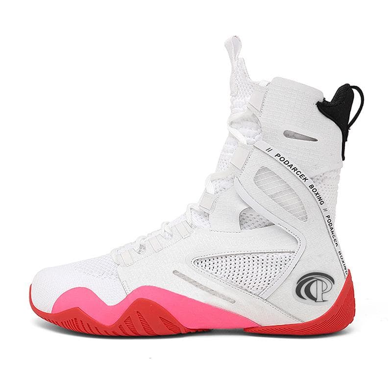 Scarpe da Box Alte Uomo Donna Super Leggere Pro Combat Atletiche Traspiranti Scarpe da Combattimento Stivali da Wrestling cm