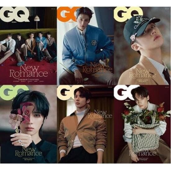 GQ Corea 2025 Aprile TXT DOMANI X INSIEME, K POP, KSTAR, KIDOL, KFASHION