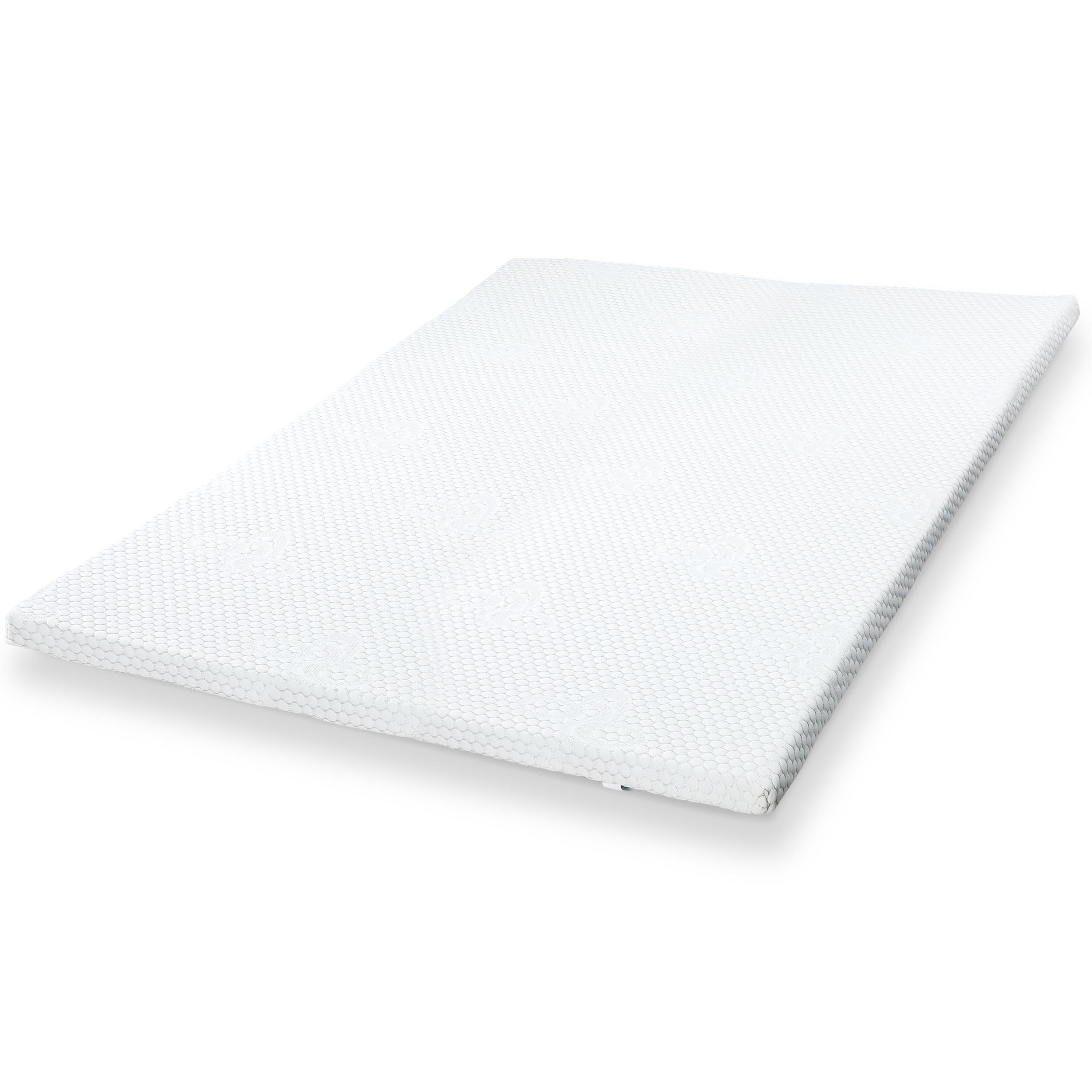 The White Stone Coprimaterasso in memory foam | Correttore per materasso 6 cm 150 x 190 cm bianco