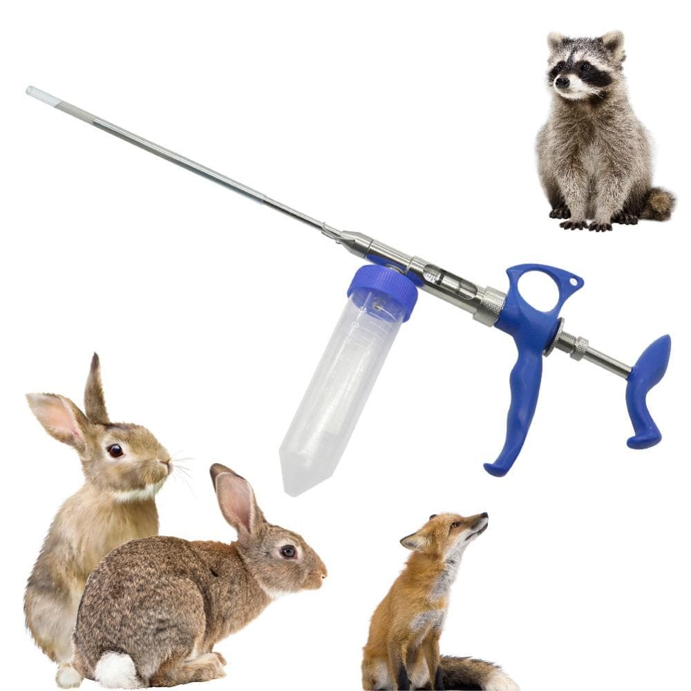 Inseminazione Artificiale di Conigli 2ml Pistola per Inseminazione di Conigli Regolabile Set Attrezzatura per Inseminazione Artificiale di Criceti Pro