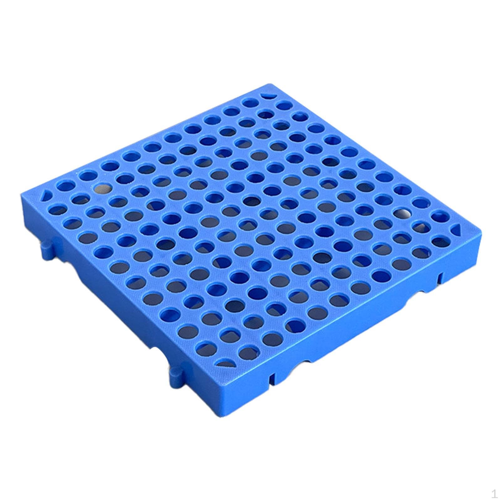 Pallet di Plastica per Stoccaggio in Cantina Resistente all'Usura Facile da Impilare Impermeabile Ventilazione a Griglia Pavimento
