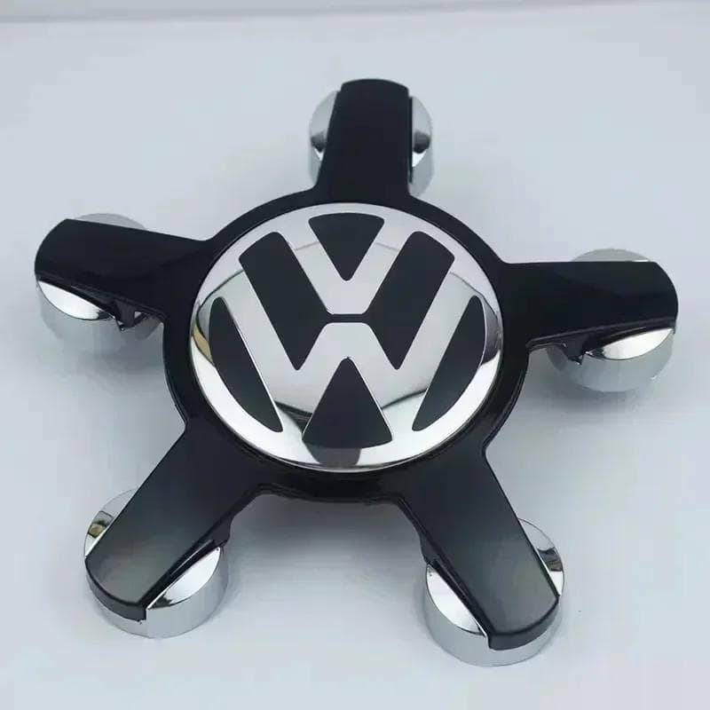 Per VW Nuovo 4pz 135mm Cinque raggi Coprimozzo Ruota Auto Coprimozzi Stemmi logo 8R0601165 4F0601165N Per Volkswagen VW Accessori Auto