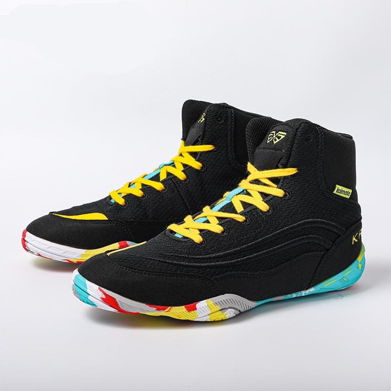 Nuove Scarpe da Wrestling Donna Indoor Scarpe da Boxe Professionali Adulto Sneakers Sportive Combattimento Comode Allenamento Stivali da Wrestling cm