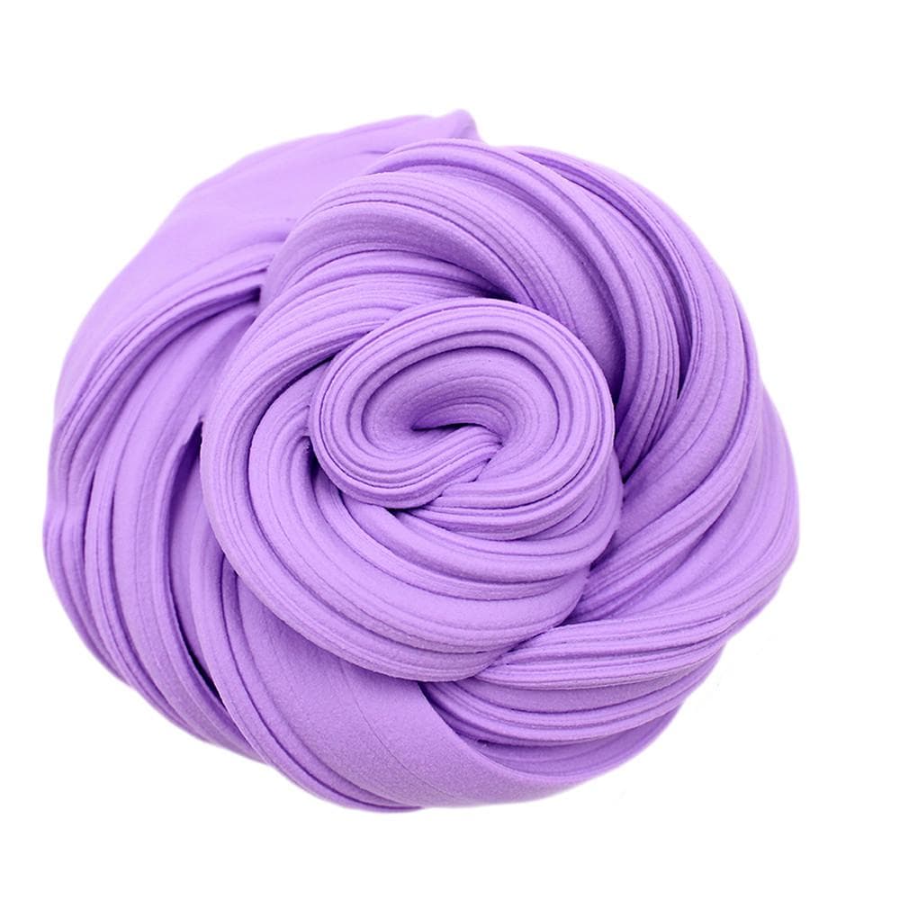 Soffice schiuma di melma Palla di argilla Forniture fai da te Luce Morbida Ciondoli Melma Frutta Artigianale Antistress Giocattoli per bambini blu