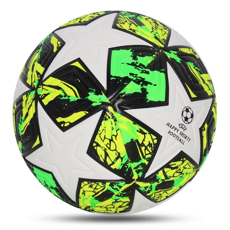 Palloni da calcio di alta qualità, misura ufficiale 4/5, materiale PU, senza cuciture, per partite all'aperto, allenamento di calcio, pallone da