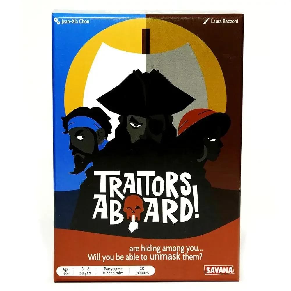 Traditori a Bordo Gioco di Ruolo a Identità Segreta Pluripremiato Divertimento Strategia e Tradimento Gioco da Tavolo per Famiglie Carta