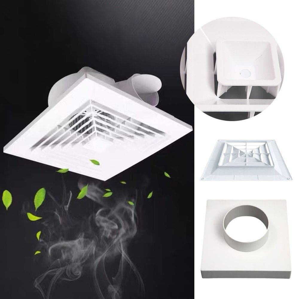 Diffusore a soffitto quadrato Regolabile Facile da installare Uscita aria condizionata Griglia di copertura per condotti di ventilazione