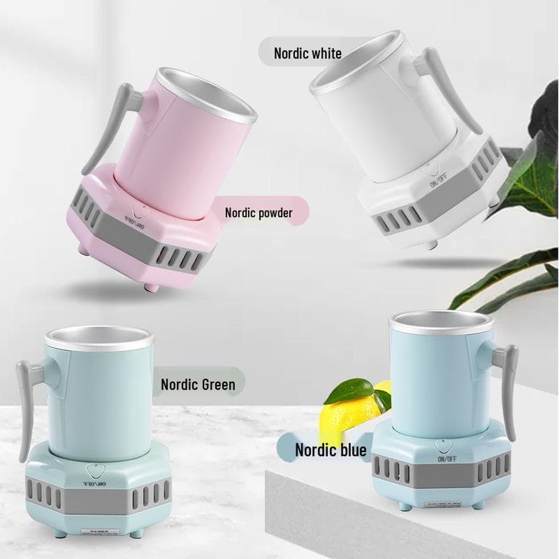 Mini Refrigeratore Portatile per Raffreddamento e Riscaldamento Rapido delle Bevande