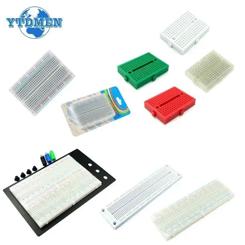 Breadboard 400 700 750 830 Fori MB-102 Senza Saldatura PCB Mini Scheda di Test ZY-204 1600pts Scheda Prototipo Cavo Jumper Kit Fai da Te