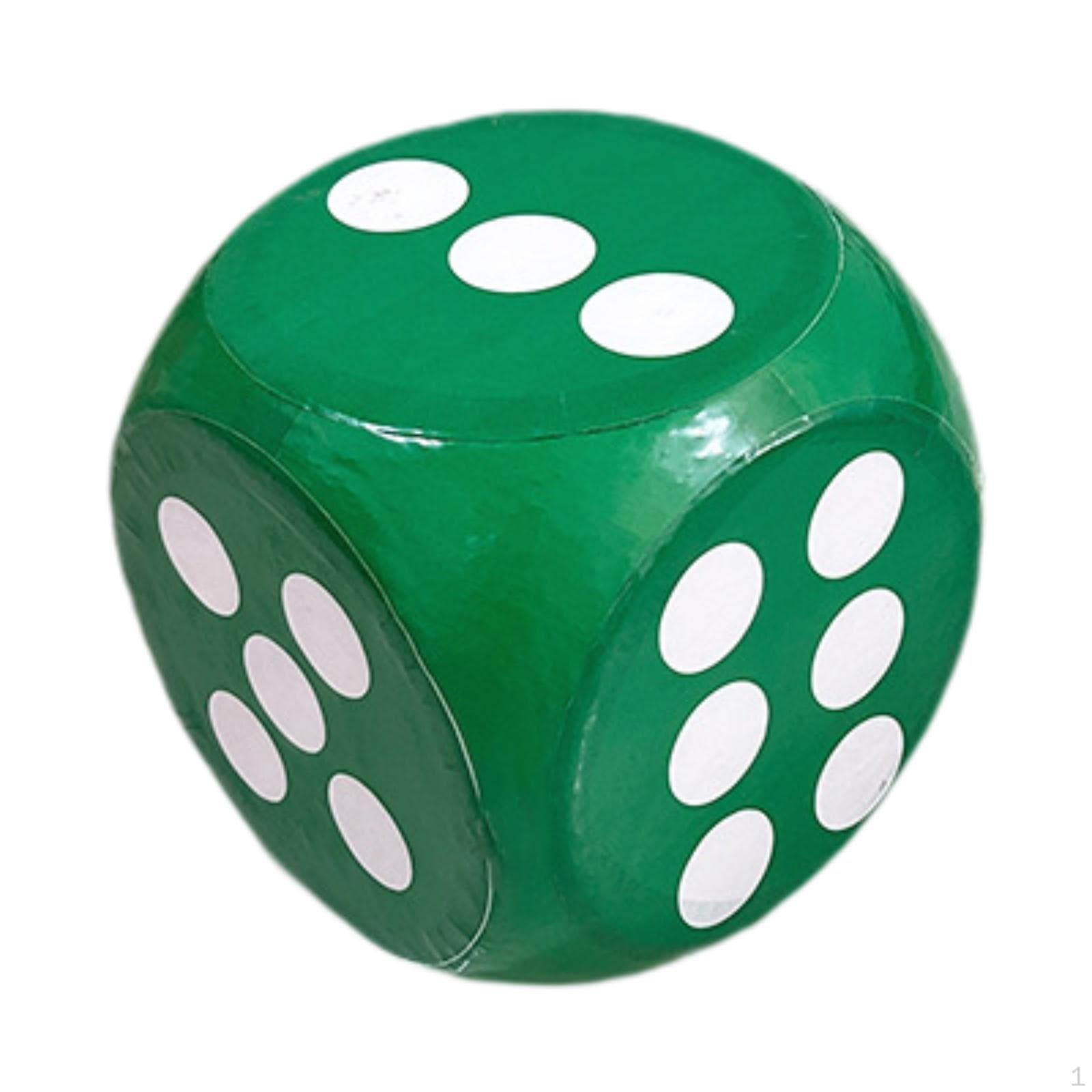 Dadi in Schiuma da 20 cm per Giochi e Attività Didattiche con verde