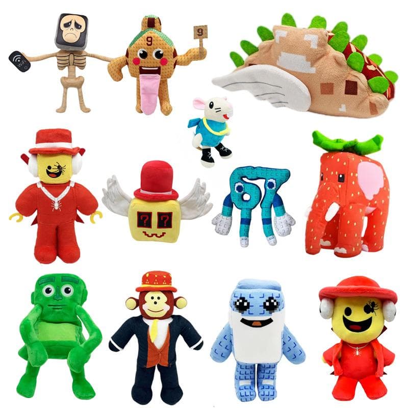 Rubare Un Peluche Brainrot Rubare Un Brainrot 67 Peluche Giocattolo 67 Brainrot Sedia Brainrot Italiana Peluche Giocattoli Morbidi Regali di Natale