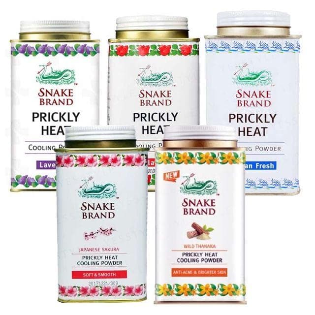 SNAKE BRAND - Polvere Rinfrescante per Sudorazione Eccessiva
