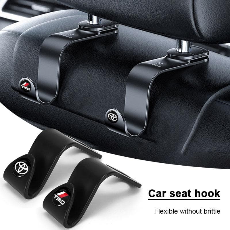 2/4 Pezzi Gancio Sedile Auto Multifunzionale Portaoggetti Appendiabiti Car Styling Per Toyota Corolla Avensis Yaris Rav4 Hilux Auris Camry Prius