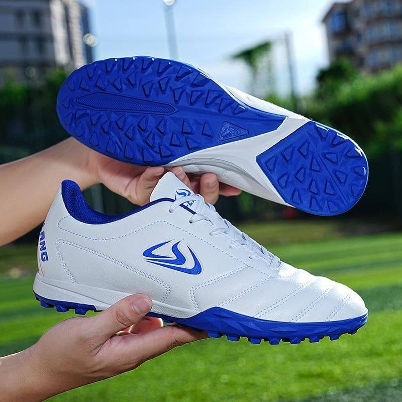 Scarpe da Calcio da Uomo per Esterno Antiscivolo Scarpe Sportive Casual da Uomo Traspiranti Leggere Allacciatura Scarponcini da Allenamento per Calcio